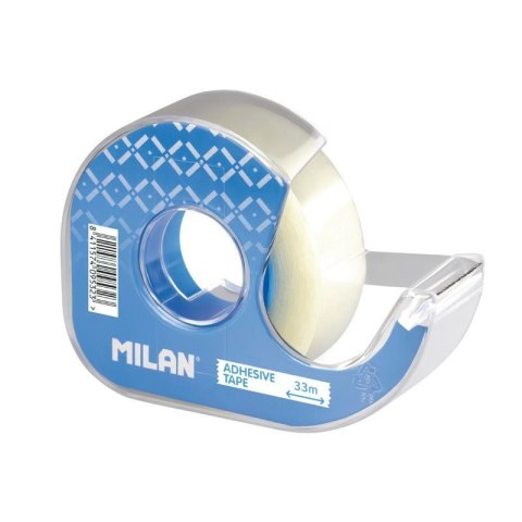 Milan Taśma MILAN samoprzylepna krystaliczna 19 mm x 33 m z dyspenserem (3433D836)