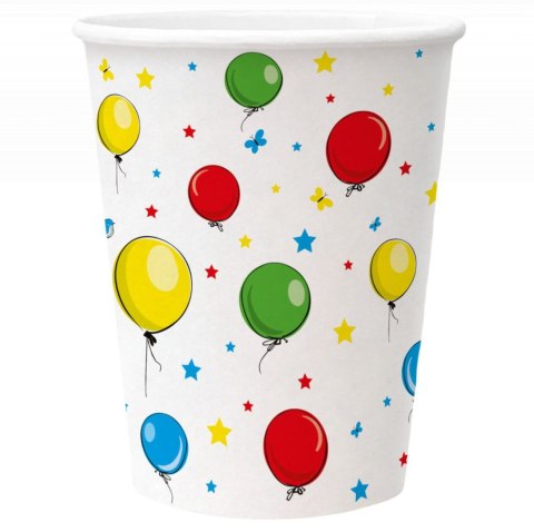 Paw Kubek jednorazowy Paw Balloons 250ml (PC8000100)