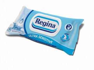 Regina Papier toaletowy Regina nawilżany Ultra Sensitive kolor: biały 42 szt