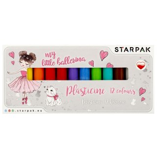 Starpak Plastelina Starpak 12 kol. Balerina mix (492058)