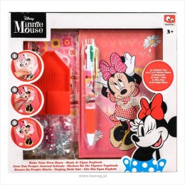 Bemag Zestaw kreatywny dla dzieci Bemag notes z diamencikami Minnie Mouse