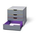 Durable Pojemnik z szufladami Durable mix 4 szuflad (7605)