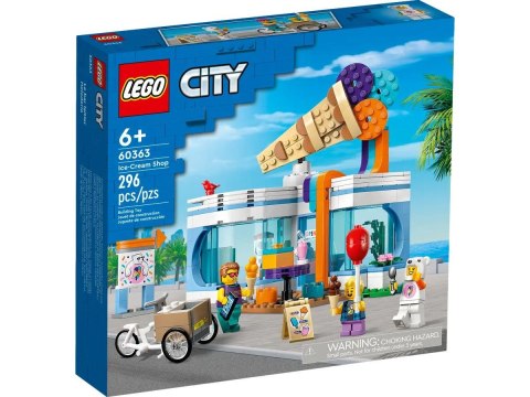 Lego Klocki konstrukcyjne Lego City Lodziarnia (60363)