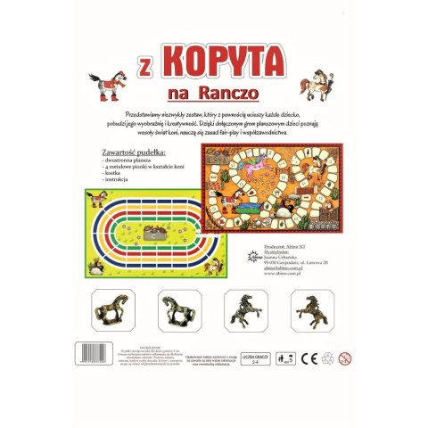 Abino Gra edukacyjna Abino Z KOPYTA ? NA RANCHO