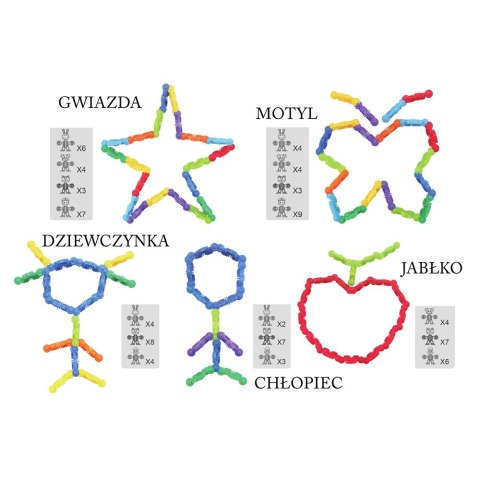 Askato Klocki pozostałe Askato liczmany zwierzątka (102160)