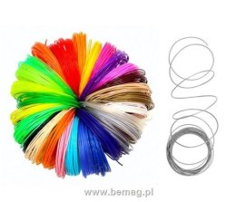 Bemag Wkład do długopisu Bemag 3d 5m mix kolorów 20szt., mix (YS-2312)