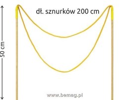 Bemag Bańki mydlane sznurek kijek do baniek 200cm Bemag