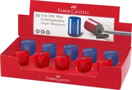 Faber Castell Temperówka Grip 2001 czerwona czerwony plastik Faber Castell (183710)