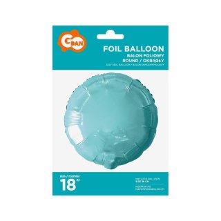 Godan Balon foliowy Godan okrgły jasnoniebieski 18cal (HS-O18JN)