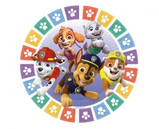 Godan Talerz jednorazowy Godan Paw Patrol, okrągłe śr. 230mm 8 szt (9914236-66)