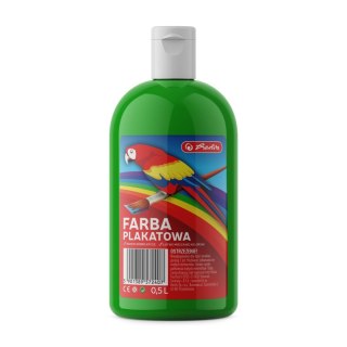 Herlitz Farby plakatowe Herlitz kolor: zielony 500ml 1 kolor. (9575820)