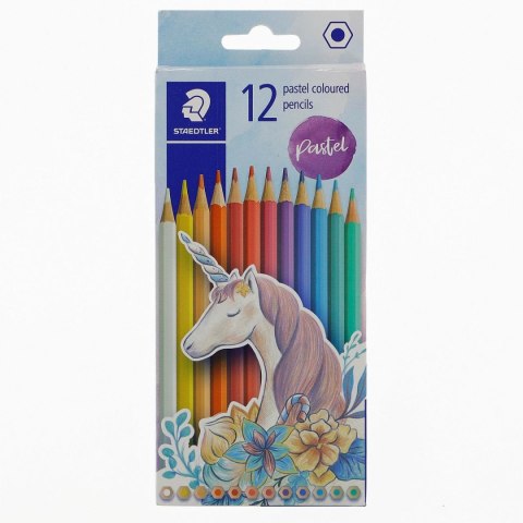 Staedtler Kredki ołówkowe Staedtler pastel 12 kol. (S 175 C12 Y)