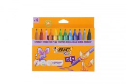 Bic Kids Flamaster Bic Kids 12 KOL COMFORT GRIP JUMBO 3270220010739 12 kol. (517250)