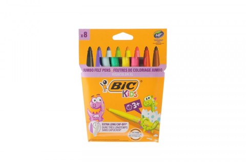 Bic Kids Flamaster Bic Kids 8 kol Visacolor XL 3270220010739 8 kol. (8290063)