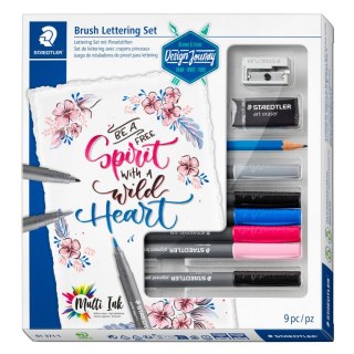 Staedtler Zestaw kreślarski Staedtler Zestaw do Brush Letteringu (S 61 371-1)