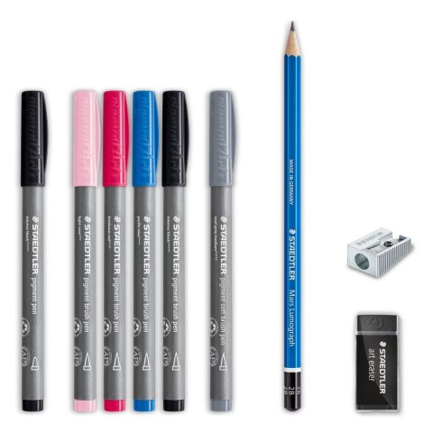 Staedtler Zestaw kreślarski Staedtler Zestaw do Brush Letteringu (S 61 371-1)