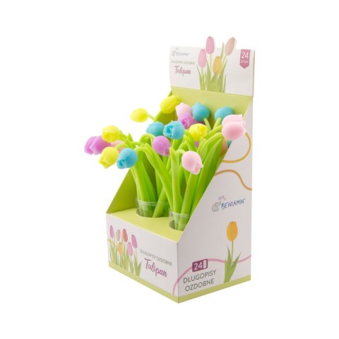 (nd) Długopis standardowy (nd) tulipan niebieski (4736)
