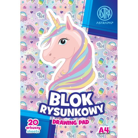 Astrapap Blok rysunkowy Astrapap pixel&unicon (106022017) Astrapap Blok rysunkowy Astrapap pixel&unicon (106022017)