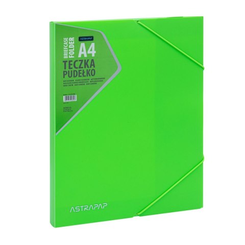 Astrapap Teczka plastikowa na gumkę PP NEON LINE A4 mix Astrapap (113024006)
