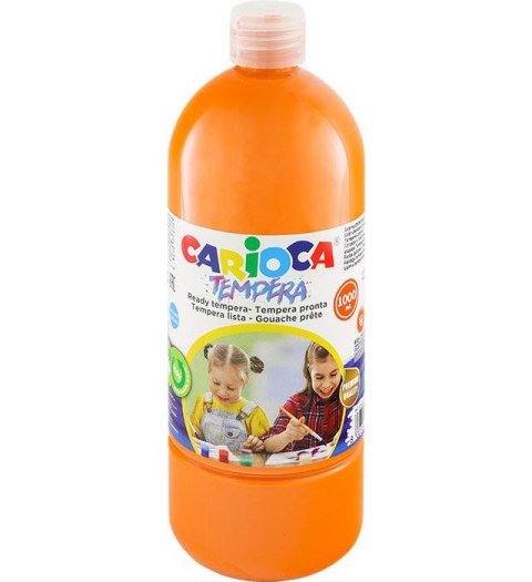 Carioca Farba tempera Carioca kolor: pomarańczowy 1000ml 1 kolor. (170-2644)