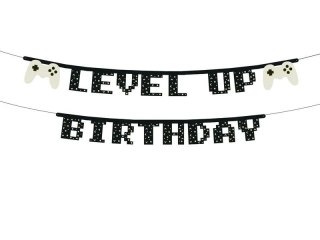 Partydeco Girlanda Partydeco Level up, 2.5 m (GRL110)