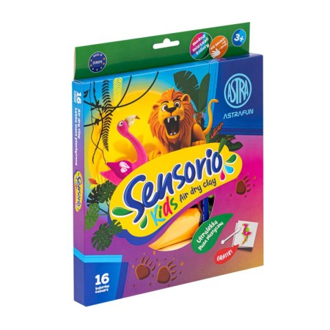 Astra Masa plastyczna dla dzieci Astra DŻUNGLA Sensorio Kids mix (336123023) Astra Masa plastyczna dla dzieci Astra DŻUNGLA Sensorio Kids mix (336123023)
