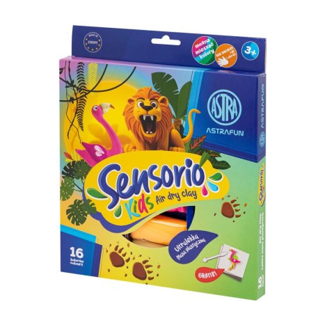 Astra Masa plastyczna dla dzieci Astra DŻUNGLA Sensorio Kids mix (336123023) Astra Masa plastyczna dla dzieci Astra DŻUNGLA Sensorio Kids mix (336123023)