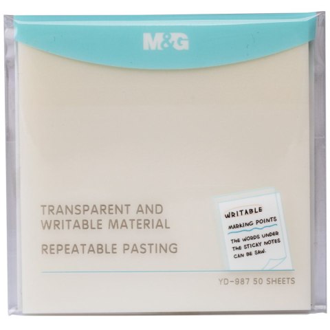 M&G Notes samoprzylepny (karteczki) biała 50k M&G (MG AS33O125)