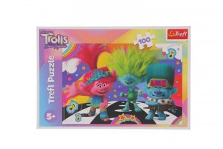 Trefl Puzzle Trefl Trolls Zabawne Trolle 100 el. (16461)