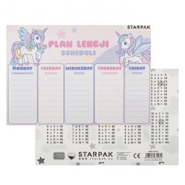 Starpak Plan lekcji Starpak unicorn (536139)