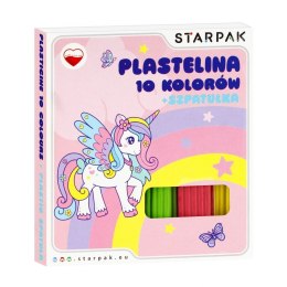 Starpak Plastelina Starpak 10 kol. Unicorn mix (536881)