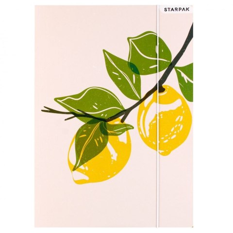 Starpak Teczka kartonowa na gumkę Fruits A4 mix Starpak (536506)
