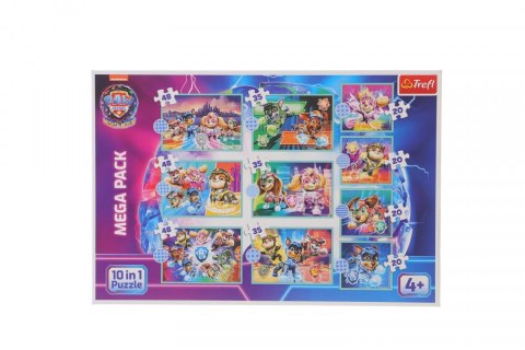 Trefl Puzzle Trefl Paw Patrol Wesoły dzień piesków 10w1 el. (96002)