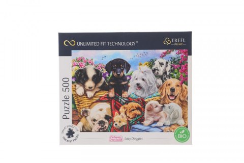 Trefl Puzzle Trefl UFT Lazy Doggies 500 el. (37464)