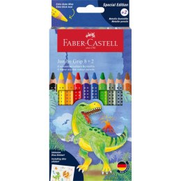 Faber Castell Kredki ołówkowe Faber Castell dinozaury +naklejki (110922 FC)