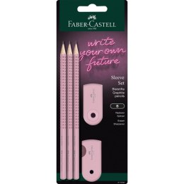 Faber Castell Zestaw szkolny Faber Castell różowy (217084 FC)