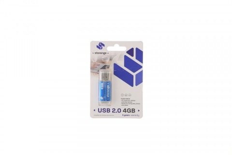 Storange Pendrive Storange Blue 4GB (STORANPEN4GBBLUE2.0)