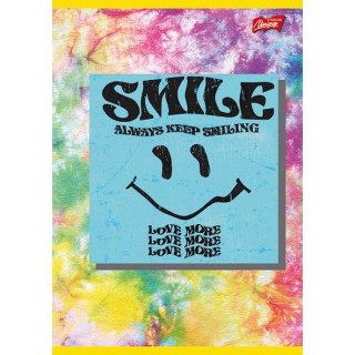 Unipap Zeszyt Unipap Keep smiling A5 32k. 70g linia