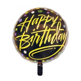 Antella Balon foliowy Antella okrągły Happy Birthday (BCF-924)