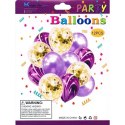 Antella Balon gumowy Antella zestaw balonów mix kolor 12szt. mix 300mm (BCF-396)