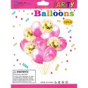 Antella Balon gumowy Antella zestaw balonów mix kolor 12szt. mix 300mm (BCF-396)