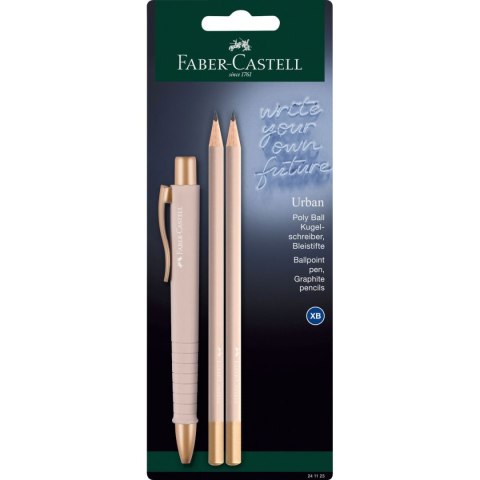 Faber Castell Długopis Faber Castell +2 ołówki palerose (241123 FC)