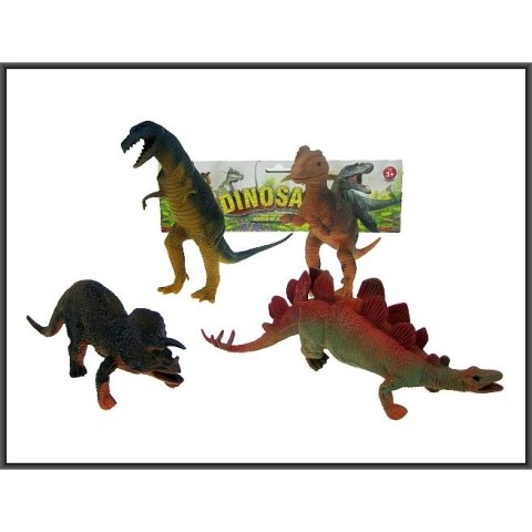 Hipo Figurka Hipo 24 cm Dinozaury 4 sztuki (HHB01)