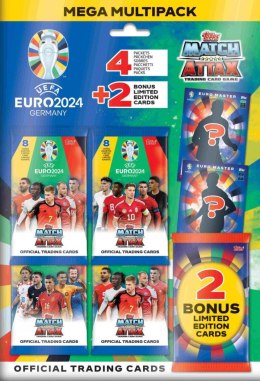 Topps Karty Topps Euro 2024 Topps Cards mega multipack (67905) 34 sztuk