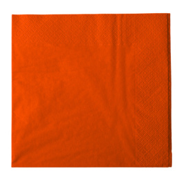 Duni serwetki papierowe 3-warstwowe 33x33cm 20szt. pomarańczowe