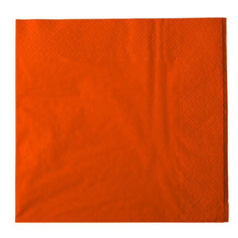 Duni serwetki papierowe 3-warstwowe 33x33cm 20szt. pomarańczowe