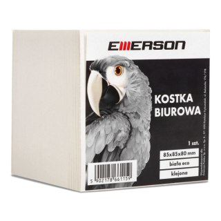 Emerson Kostka papierowa Emerson klejona biała [mm:] 85x85x 80 (arbkostkaklejbiala)