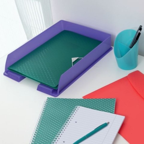 Esselte Teczka plastikowa na gumkę Colour Breeze A4 lawendowy Esselte (628440) Esselte Teczka plastikowa na gumkę Colour Breeze A4 lawendowy Esselte (628440)