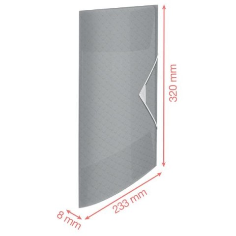 Esselte Teczka plastikowa na gumkę Colour Breeze A4 lawendowy Esselte (628440) Esselte Teczka plastikowa na gumkę Colour Breeze A4 lawendowy Esselte (628440)
