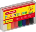 Herlitz Plastelina Herlitz 8 kol. mix (9562919)